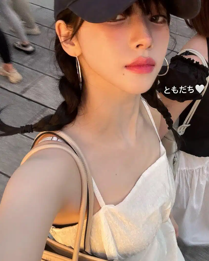 양갈래 카리나 소녀같고 귀여워😍