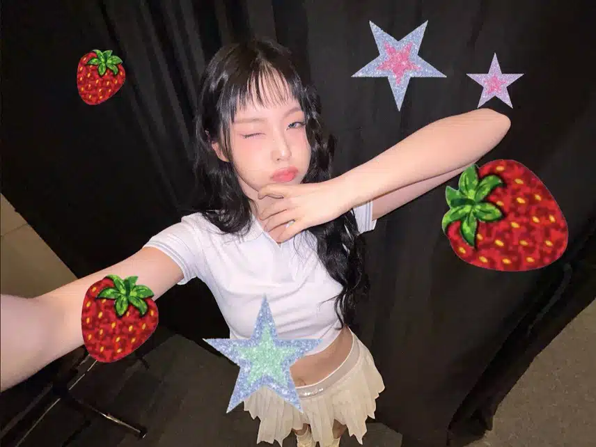 딸기🍓 규진 상큼한 셀카