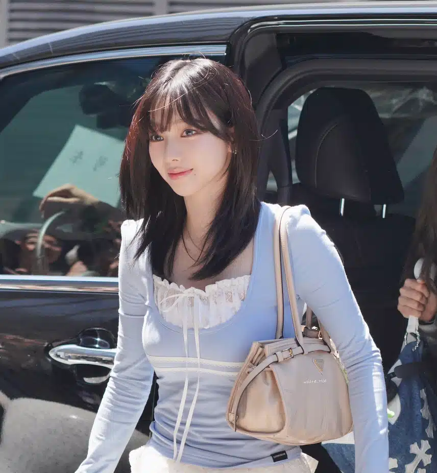 카리나 오늘 엄청 청순해요🤍