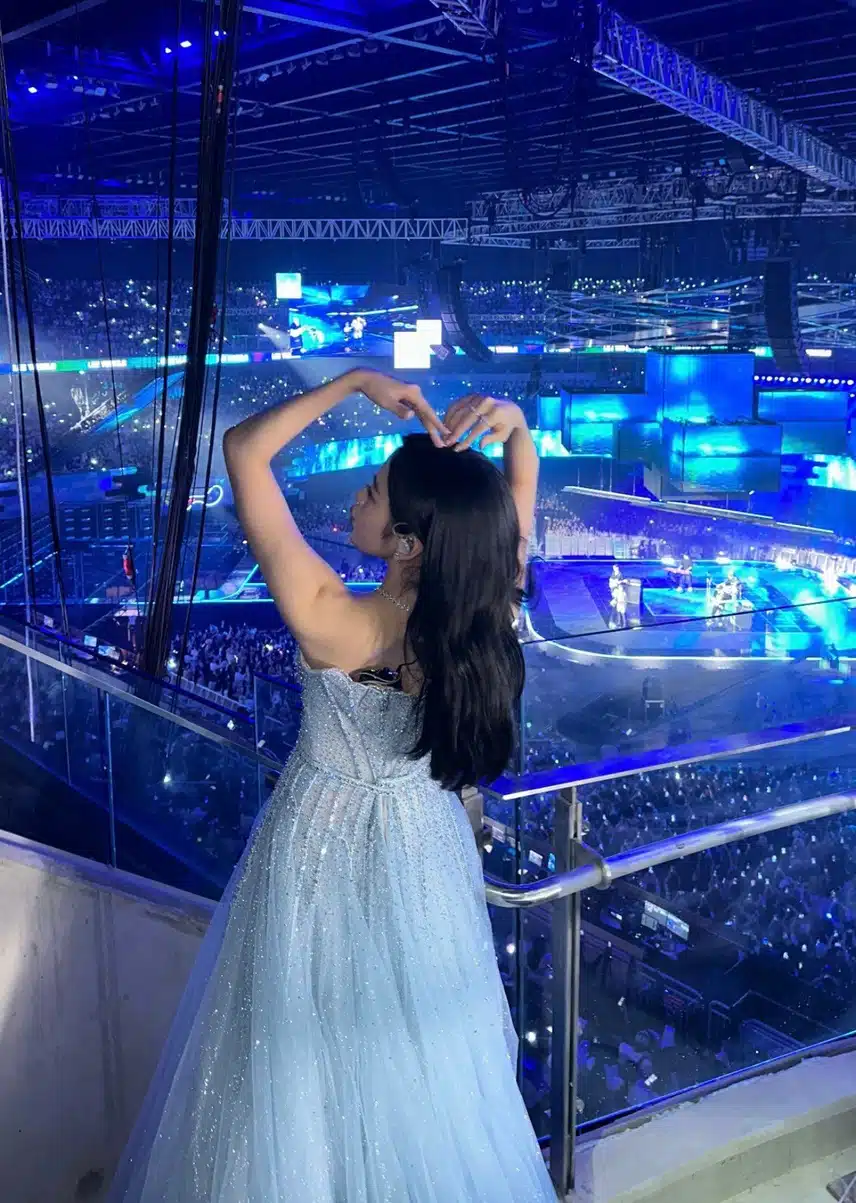 Eugene, che somigliava a Elsa a Gayo Daejeon, ha caricato un post su Instagram 