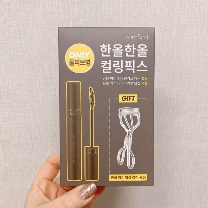 최악의 픽서 마스카라_ 롬앤 한올 픽스 마스카라
