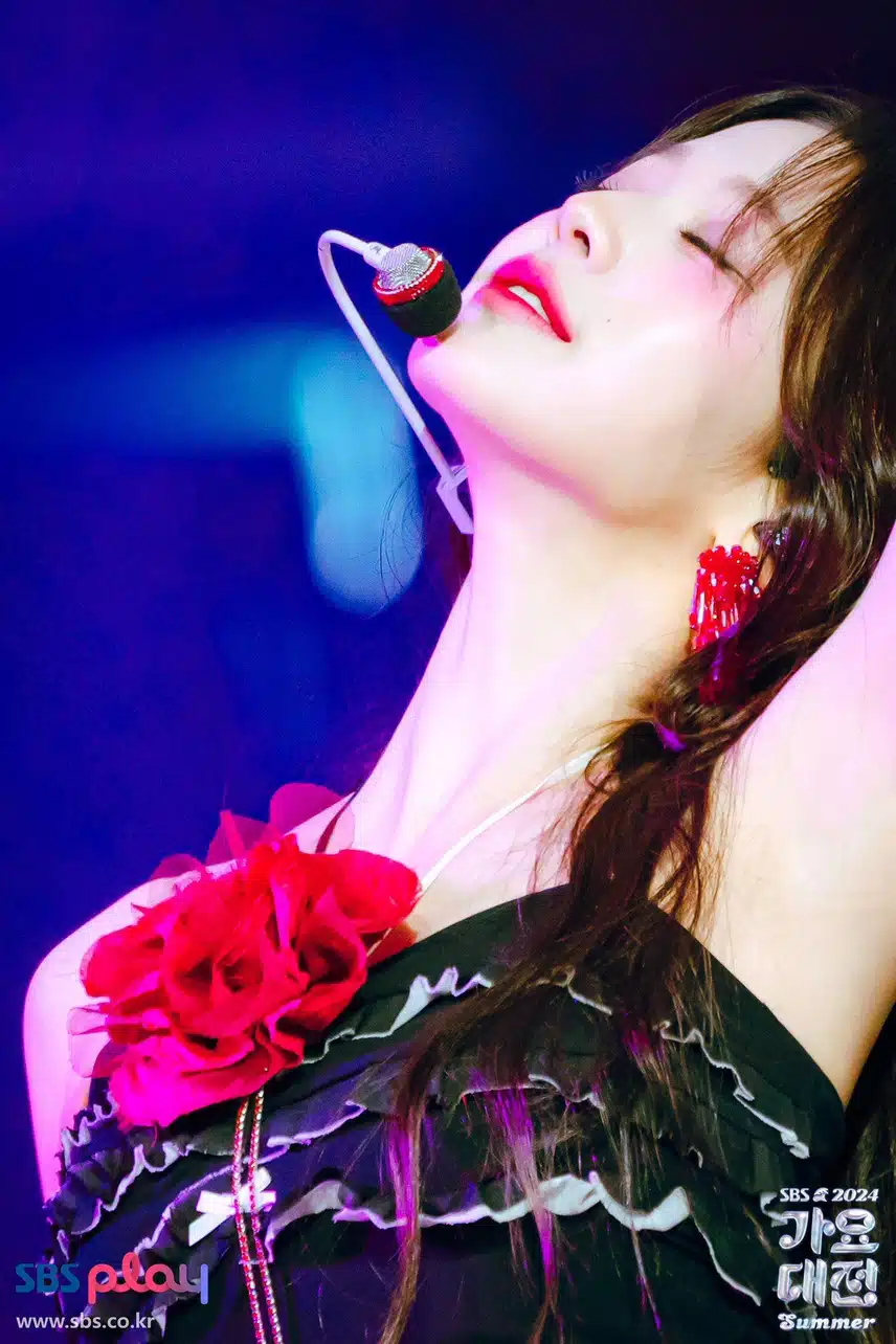 가요대전 원영이 레전드 사진 탄생😍