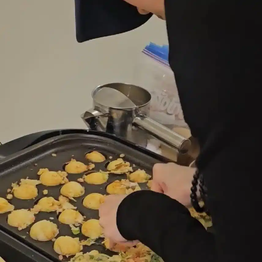 타꼬야끼 직접 만드는 윈터