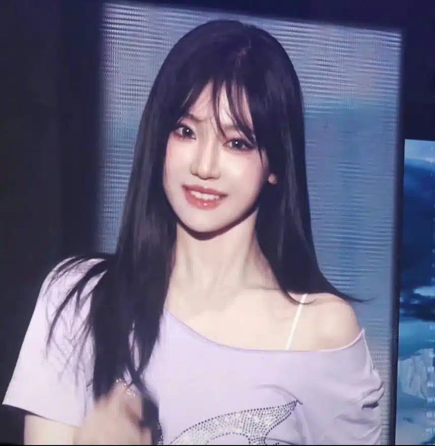 닝닝 일본 콘 전광판 비쥬얼