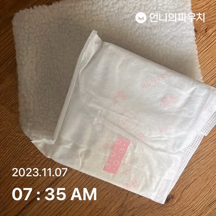 좋은느낌 생리대