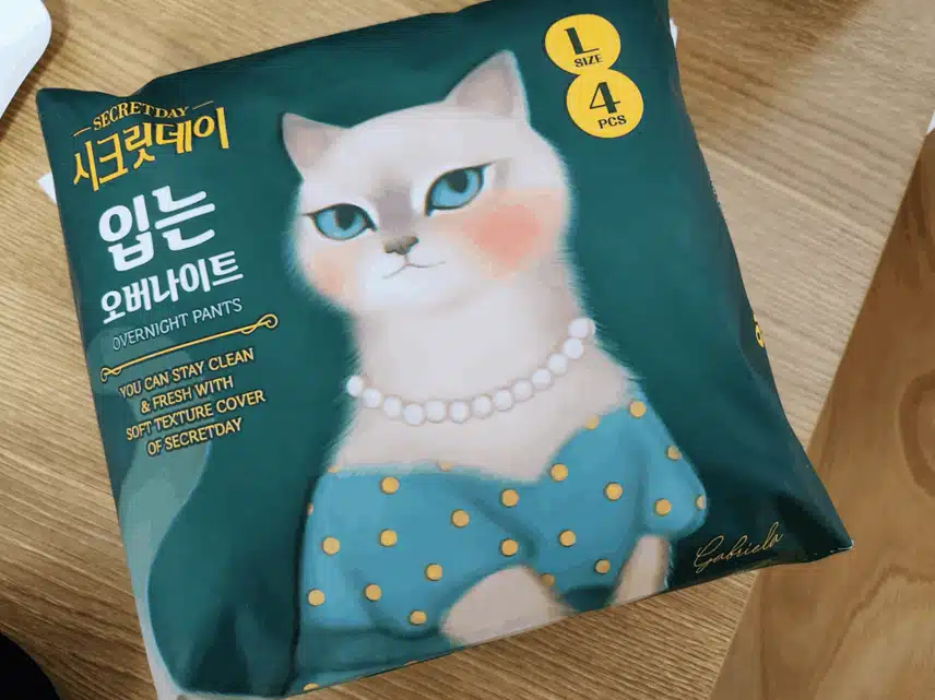 시크릿데이 입는 오버나이트 대형 
