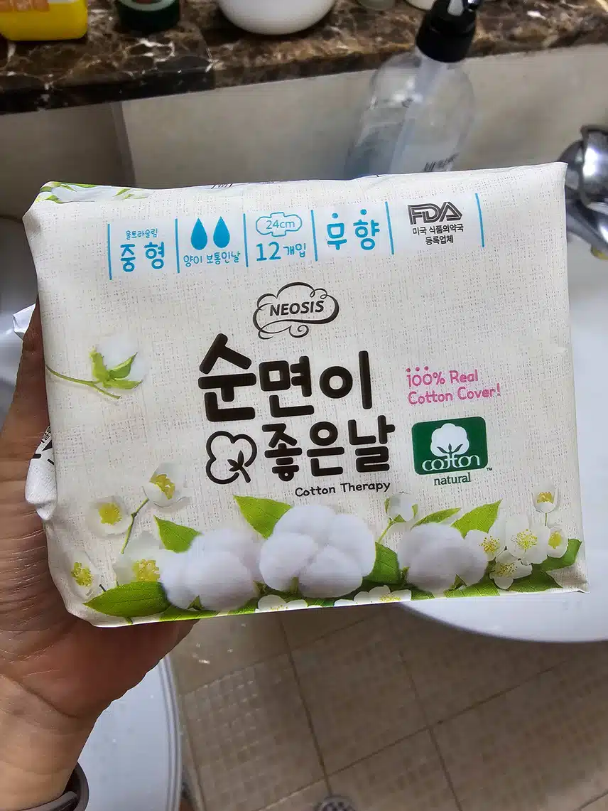 네오시스 순면이좋은날 생리대