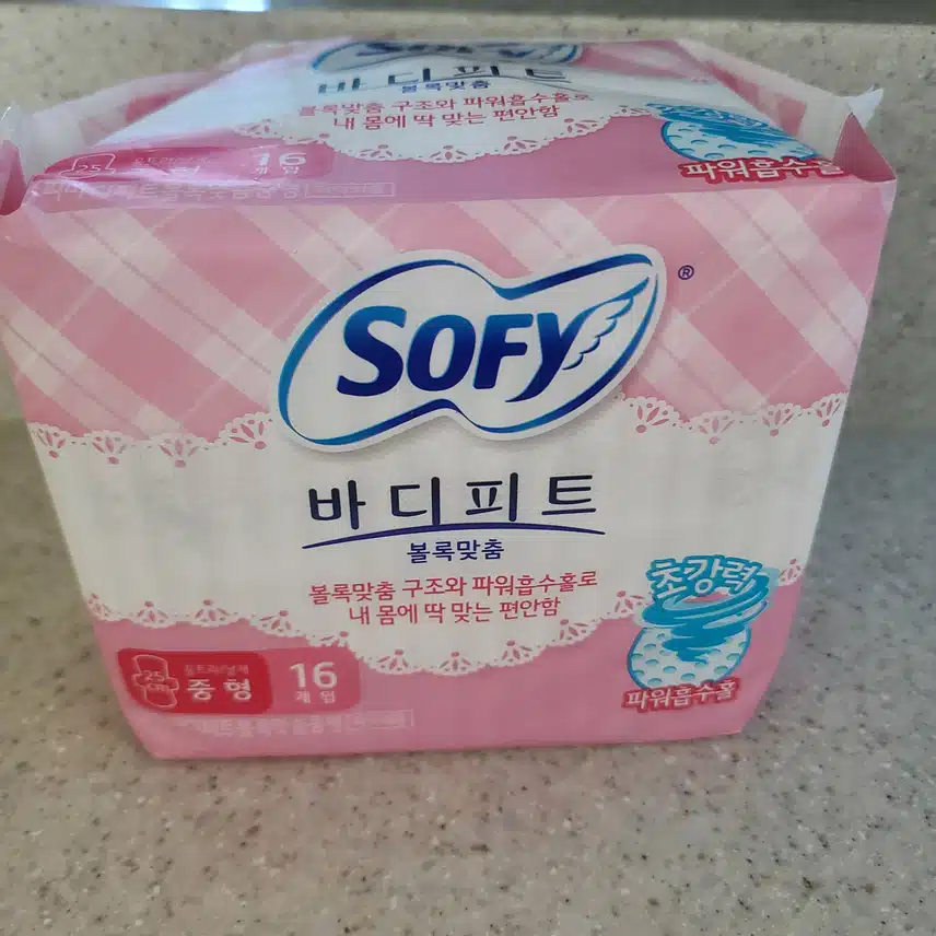 쏘피 바디피트 생리대
