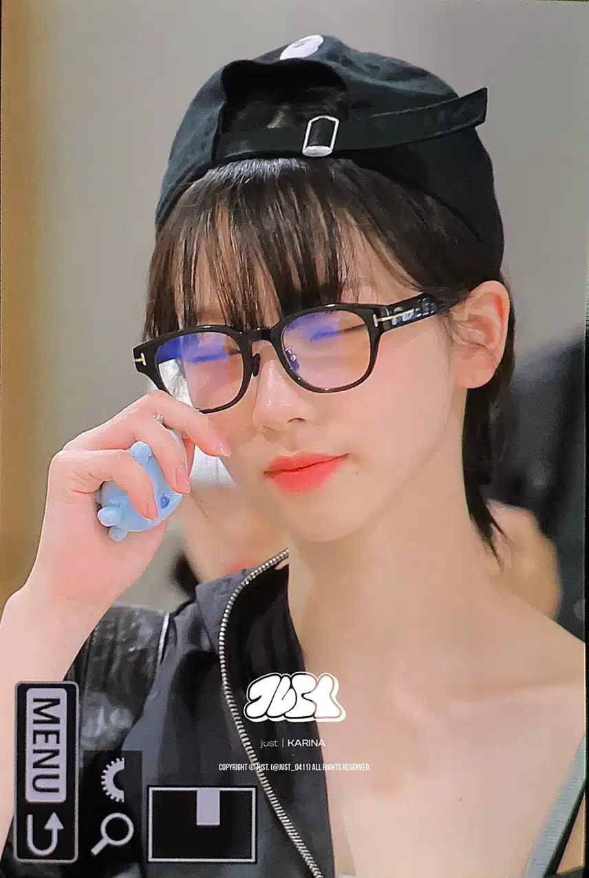 졸려보이는 카리나ㅠ