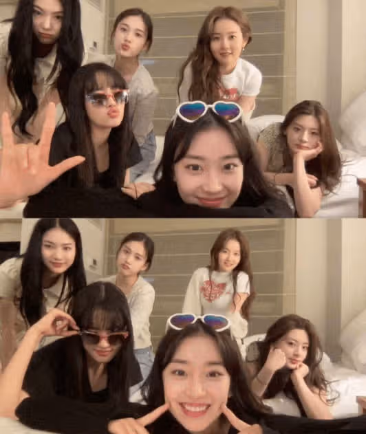 라방속 스테이씨 모습❤