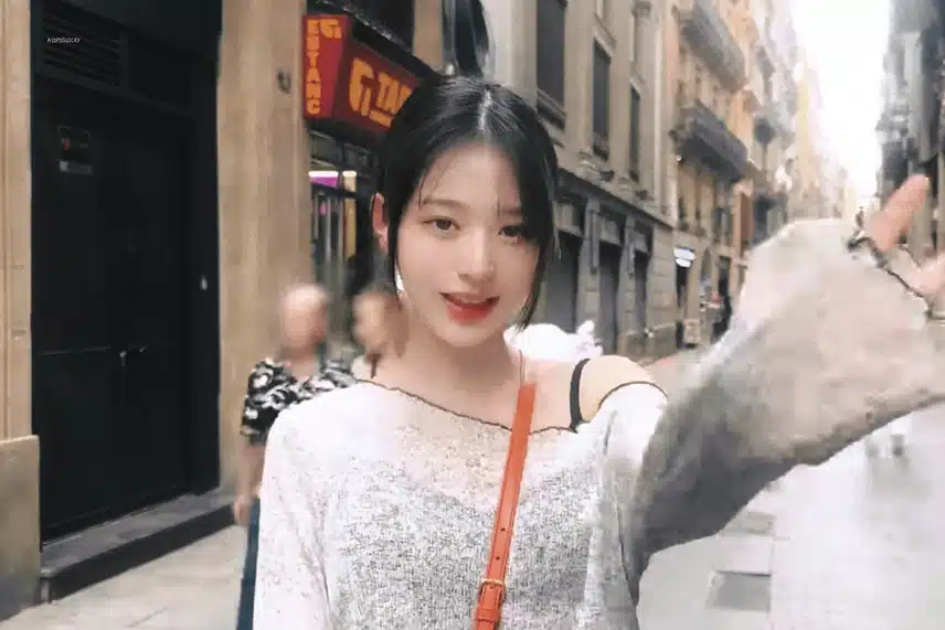 바르셀로나의 원영이!