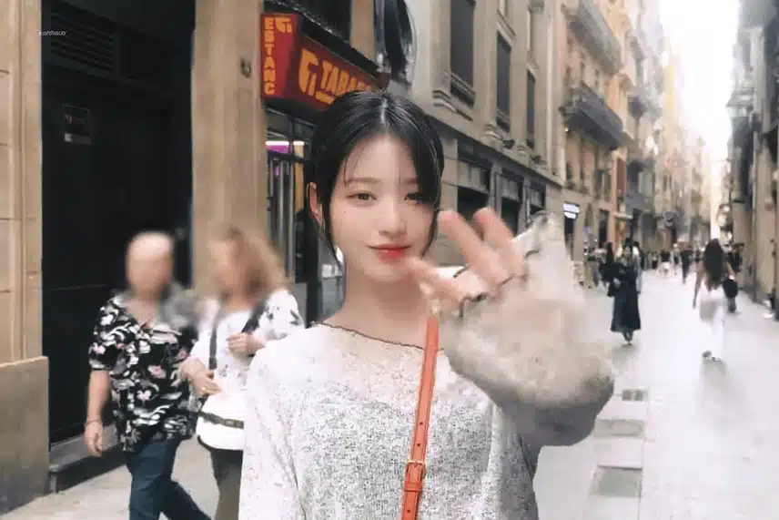 바르셀로나의 원영이!