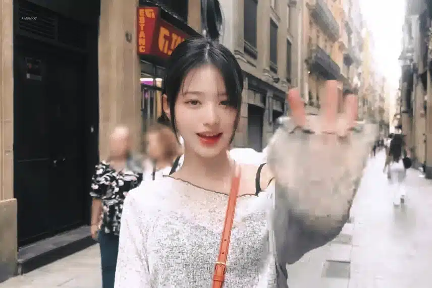 바르셀로나의 원영이!