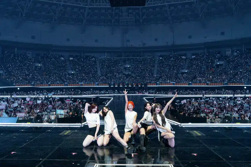핫한 아이들, 오늘자 콘서트 단체 샷