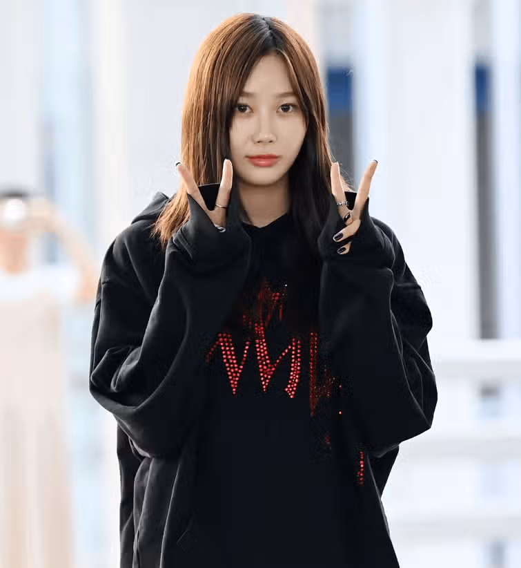 지젤의 브이브이 모습
