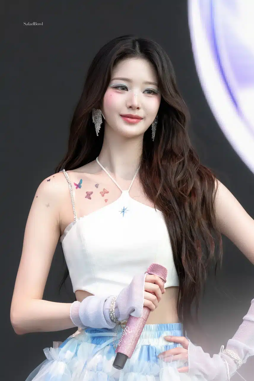 장원영 롤라팔루자 여신 비쥬얼