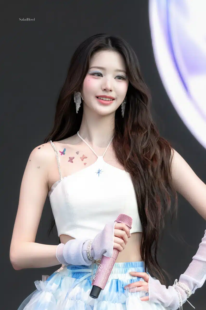 장원영 롤라팔루자 여신 비쥬얼