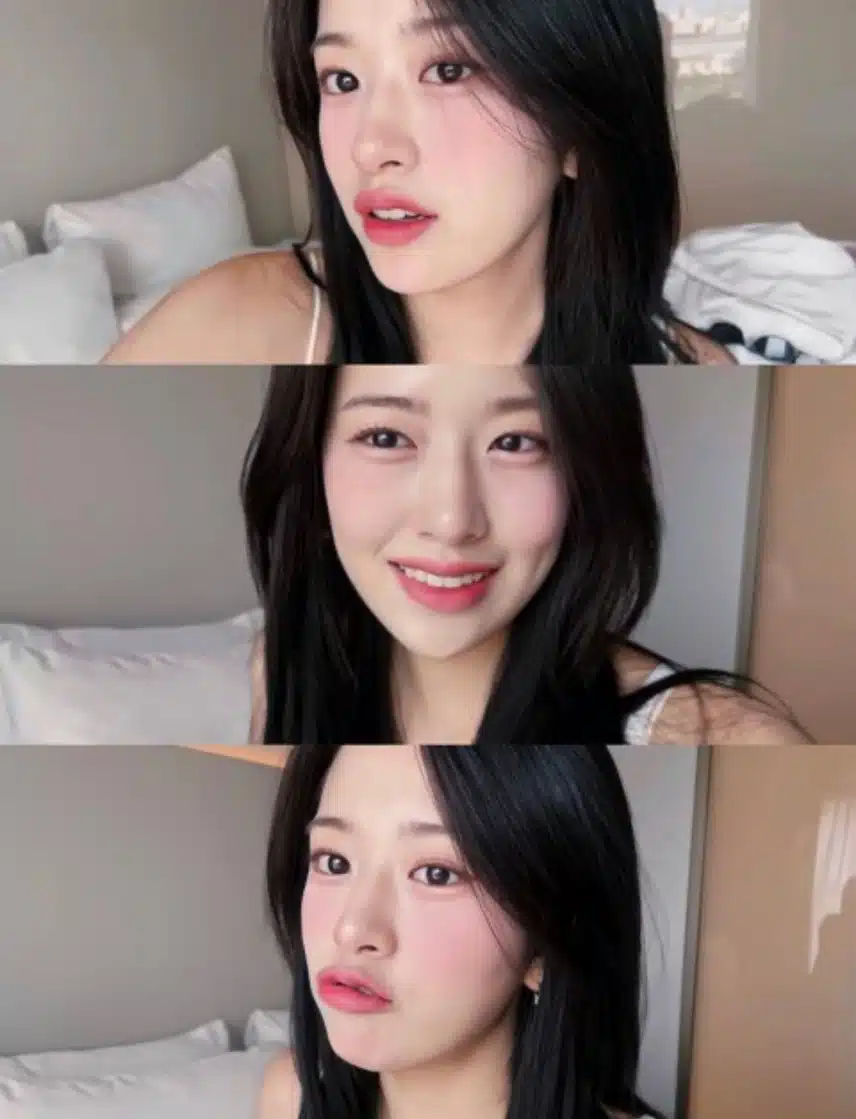 셀프메이크업도 빛나는 아이브 유진