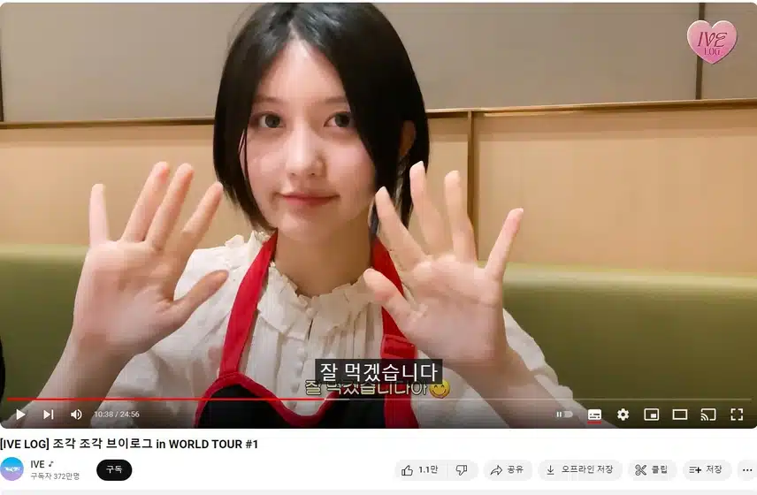 [IVE LOG] 조각 조각 브이로그 in WORLD TOUR #1