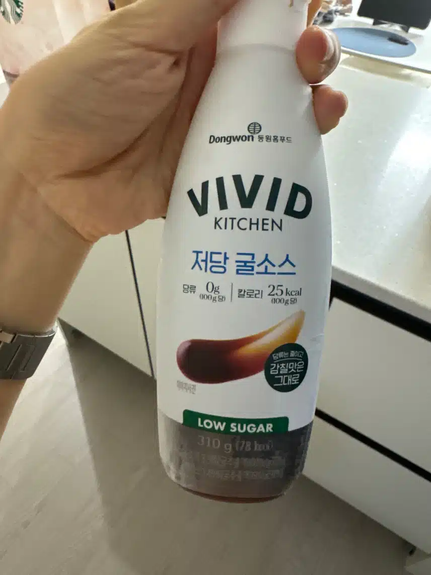 볶음우동에 저당굴소스 추천해요!