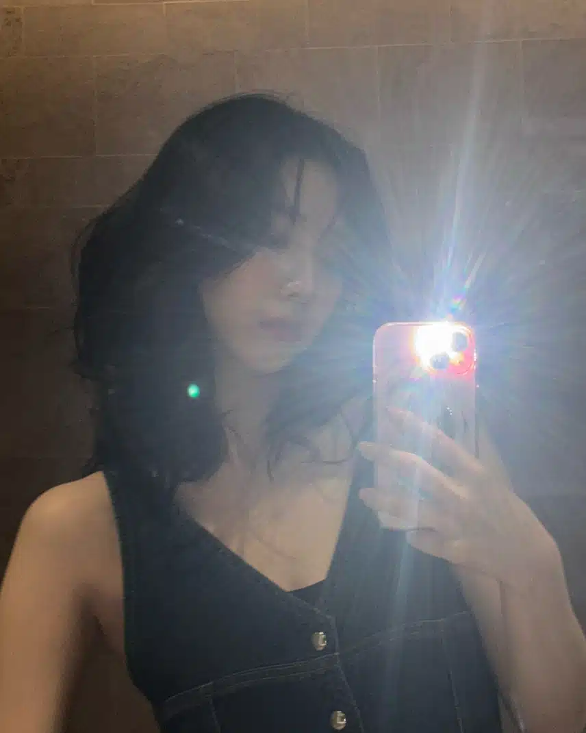 머리 많이 자란 카리나