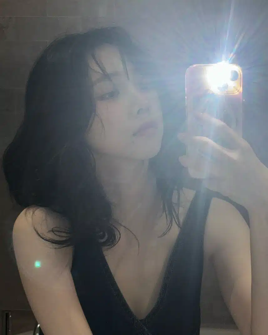 머리 많이 자란 카리나