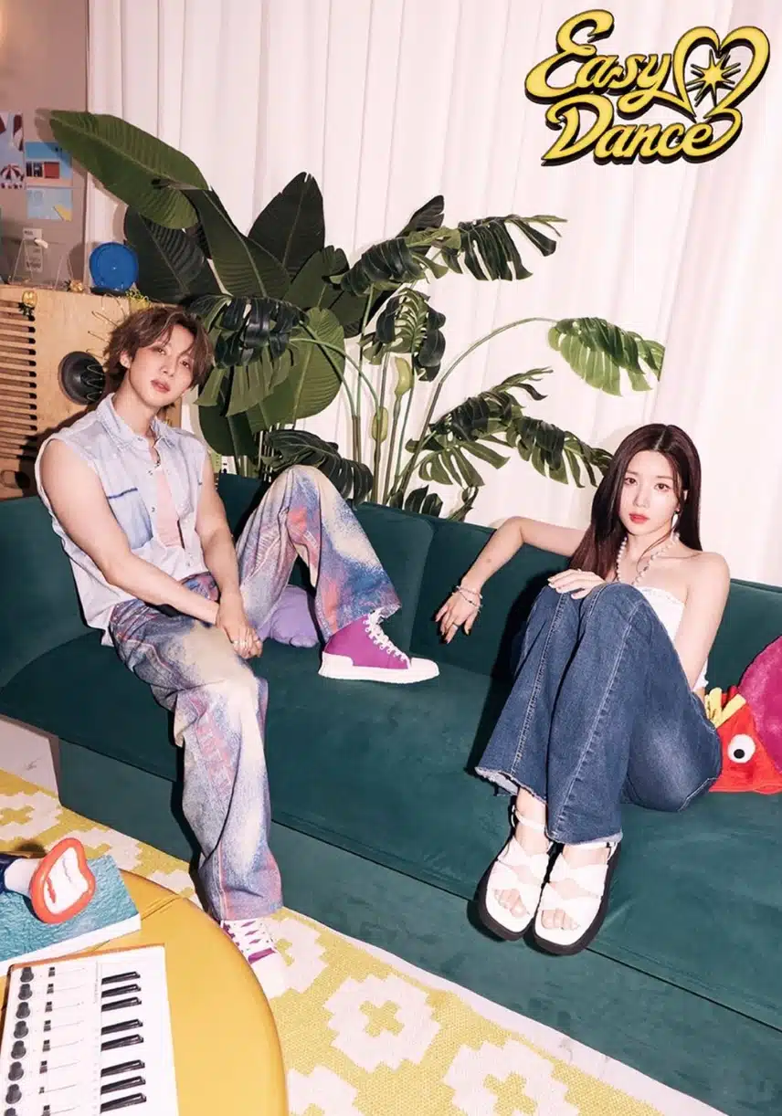 Foto concettuale di danza facile di Hui x Kwon Eunbi