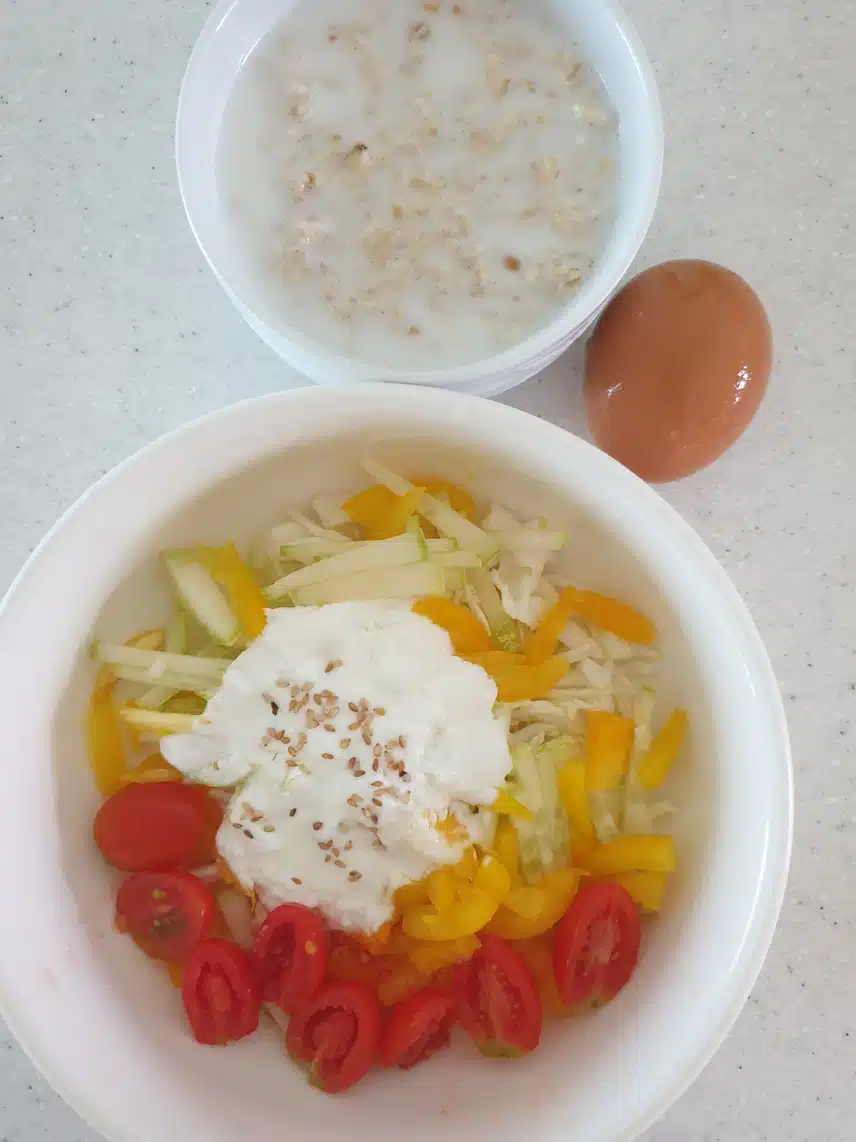 여유로운 주말 아침