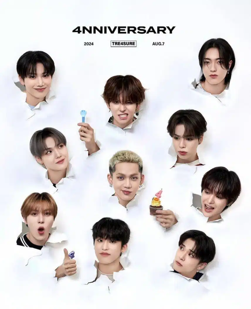 트레저 4주년 축하합니다
