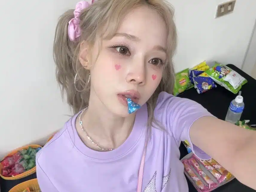 뽀삐 윈터 오늘자 귀여운 모습