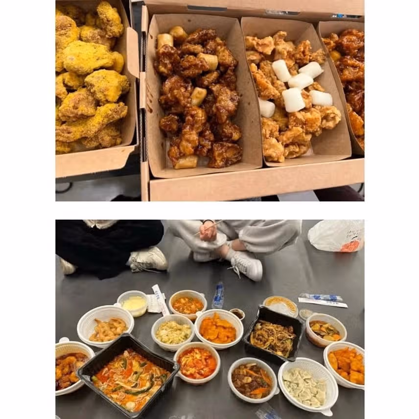 소소하게 논란중인 카리나 식사량