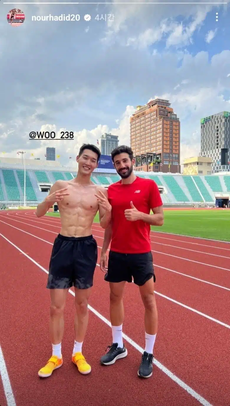 높이뛰기 우상혁 비시즌 식단