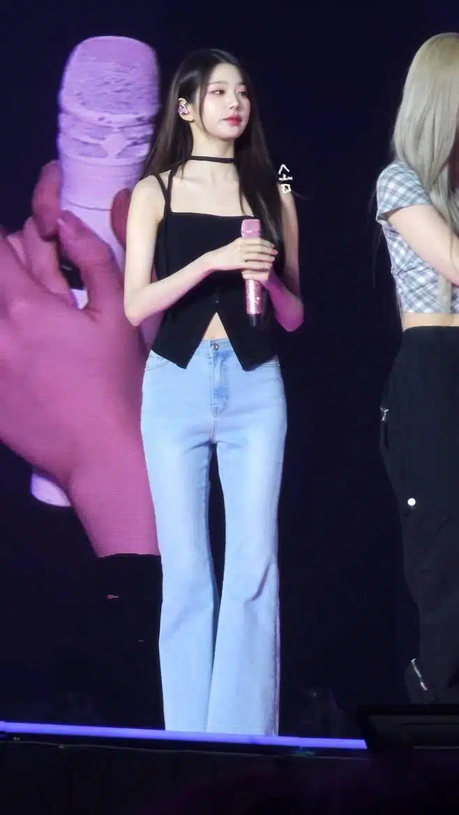 아이브 앙콘 2일차 리허설하는 원영이