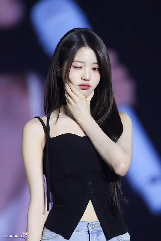아이브 앙콘 2일차 리허설하는 원영이