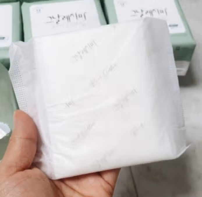 정말 맘에 드는 생리용품 그날레시피입니다