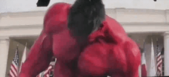 현재까지 공개된 레드헐크 모습
