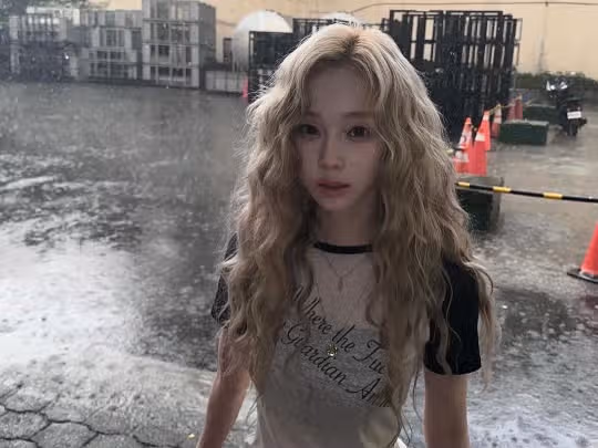 비오는날  윈터☂️