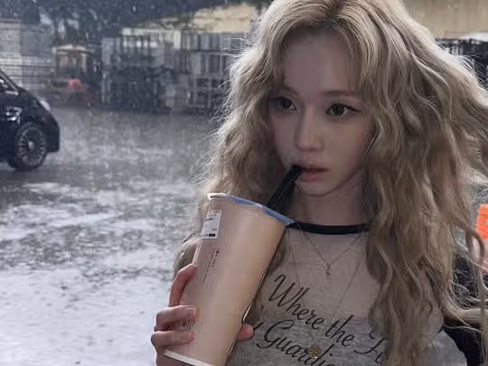 비오는날  윈터☂️