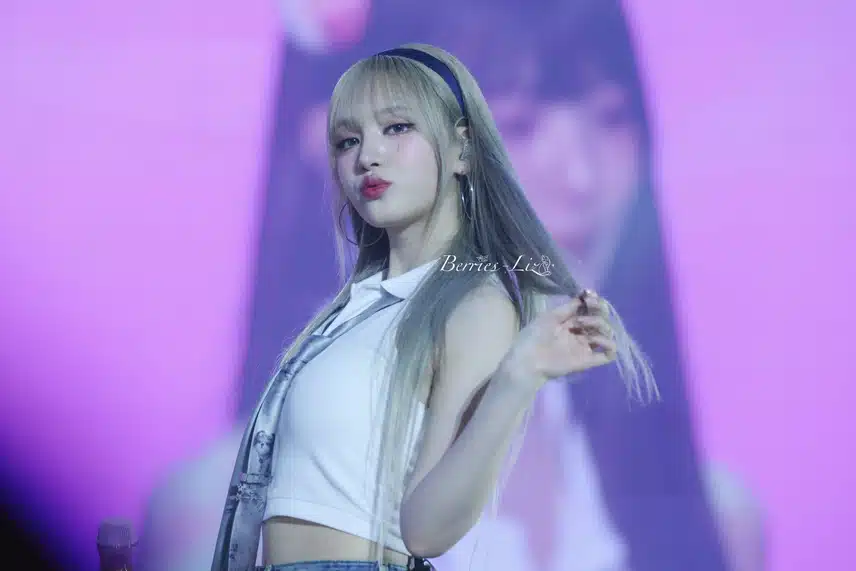 리즈 청순 머리띠 헤어스타일링 