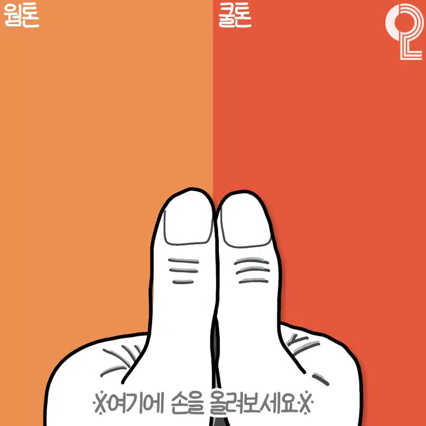 3초안에 알수있는 퍼스널컬러 진단법
