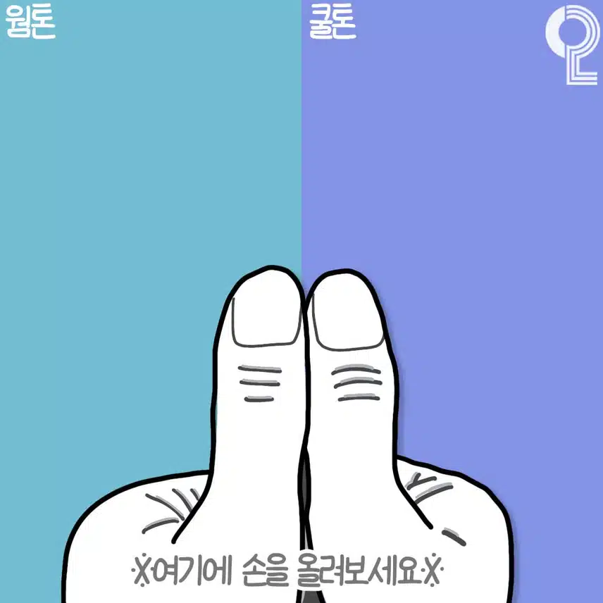3초안에 알수있는 퍼스널컬러 진단법