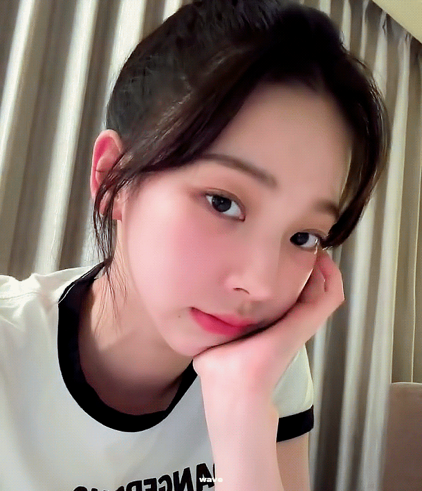 카리나가 걱정한 본인 얼굴 상태