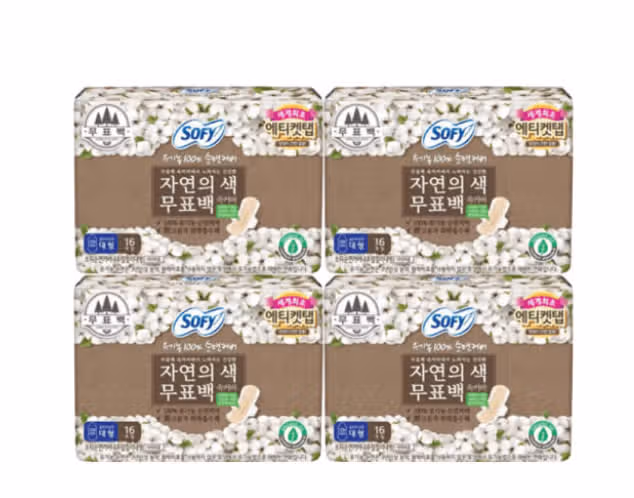 쏘피 자연의색 무표백 대형 