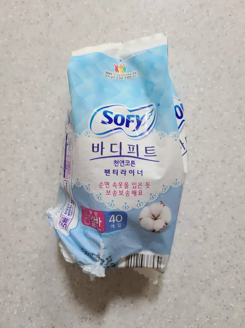소피 바디피트 천연코튼 팬티라이너