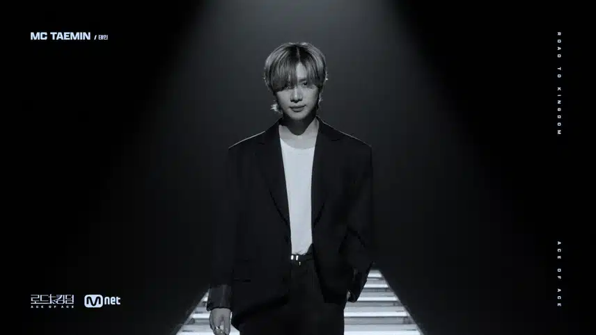 Póster oficial de MC Taemin de ROAD TO KINGDOM: ACE OF ACE