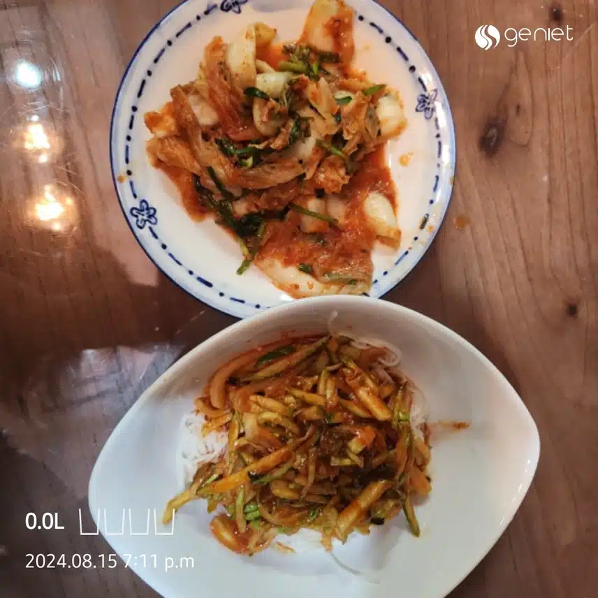 저녁은 최대한 간단한 것으로