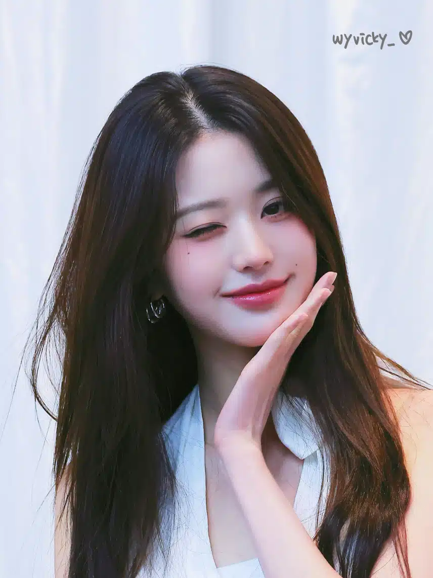감동되는 원영이 오늘 비주얼