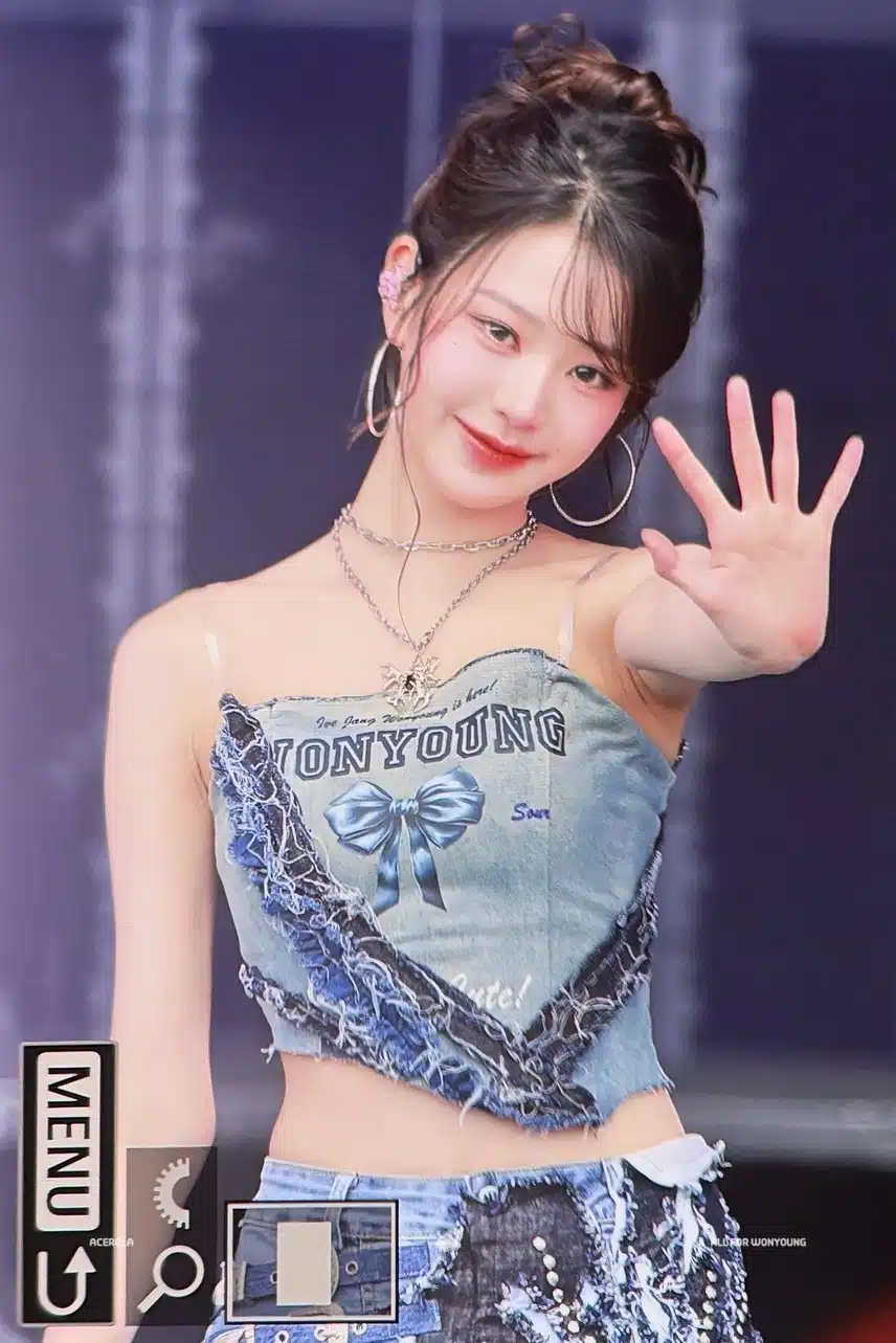 오늘자 오사카 썸머소닉 장원영