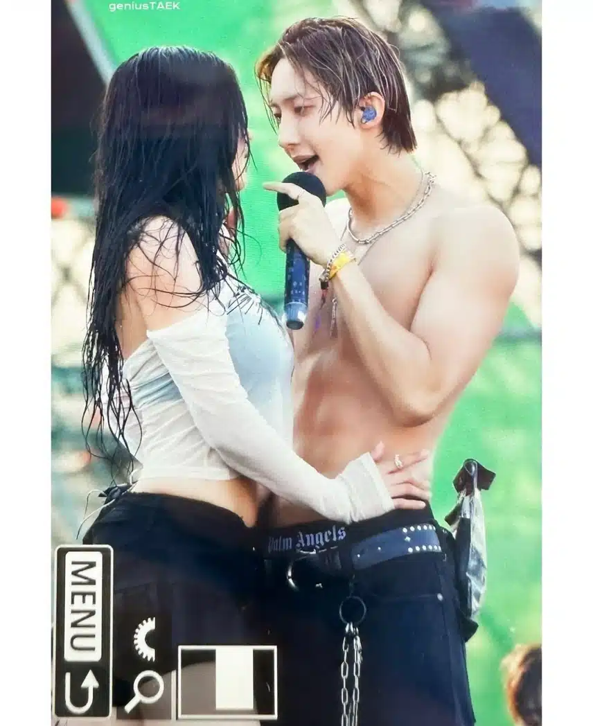 Panggung bersama Kwon Eun-bi + Hui