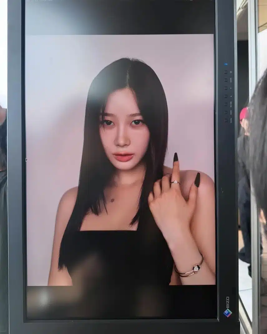 보그 촬영장의 고급스러운 지젤 인스타 업! 
